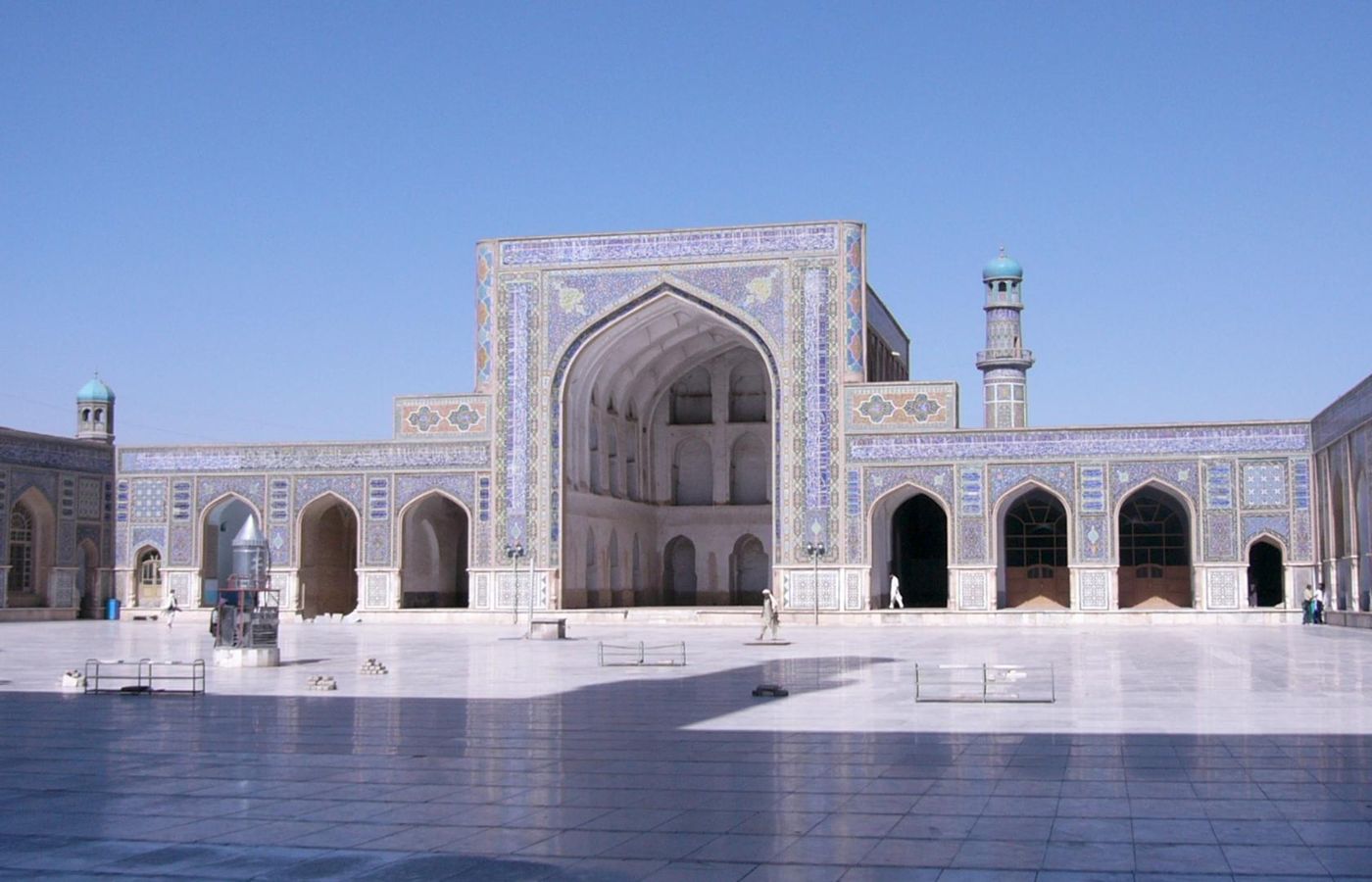 Cour de la Grande Mosquée de Hérat
